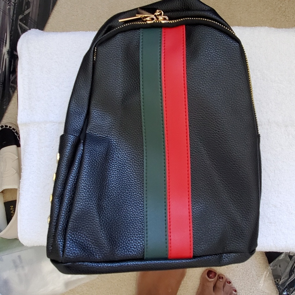 Miniature Black Backpack - image 1